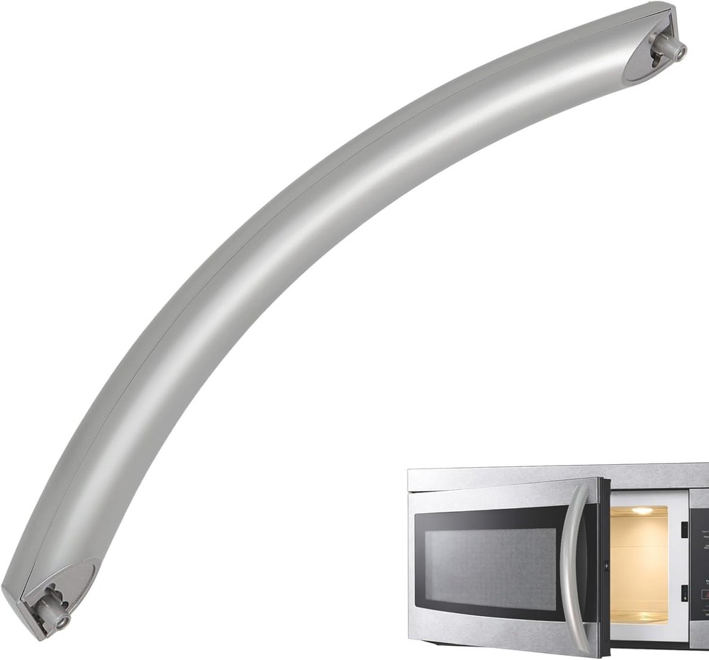 Compatible with Samsung Microwave Door Handle, Replace for Silver