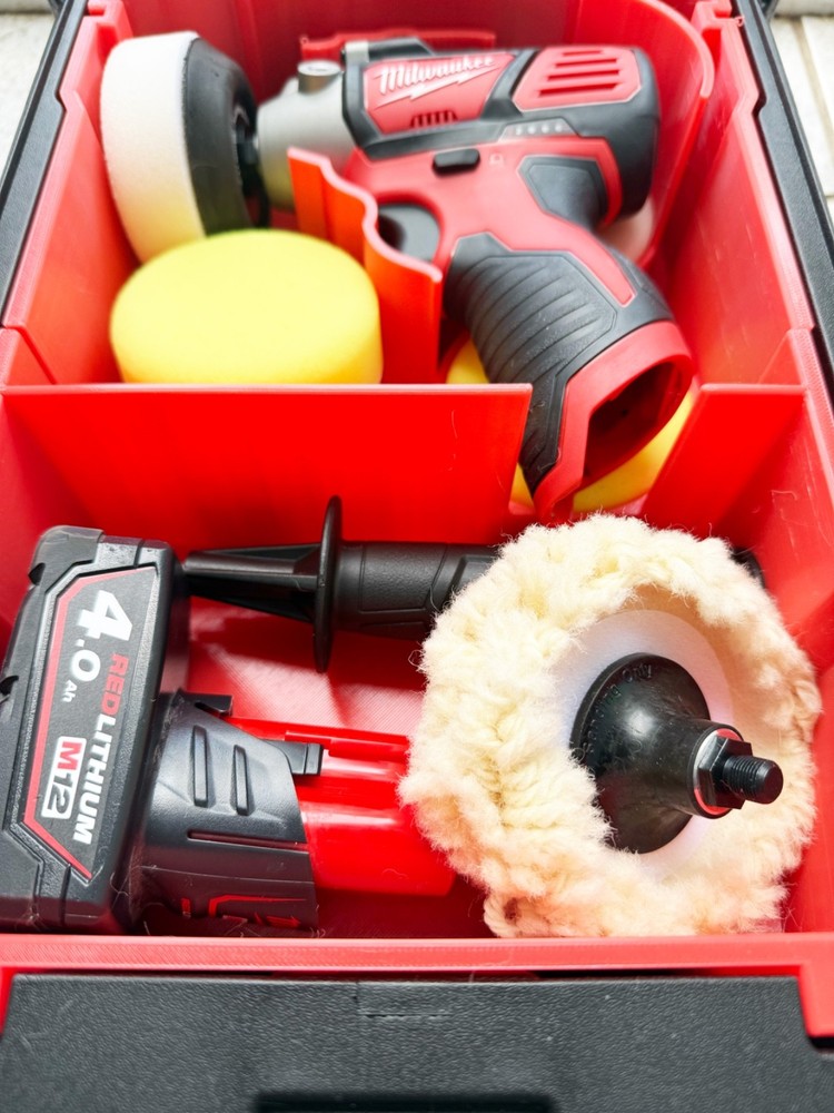 Milwaukee Packout Compact Organiser INSERT Compatible for M12BPS Polisher/Sander