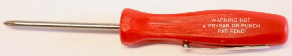 Snap On SPP2668 Philips Tip Pocket Screwdriver / Mountain Top Tools