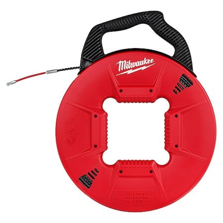Milwaukee Tool 48-22-4197 200' Polyester Fish Tape W/ Flexible Metal Leader