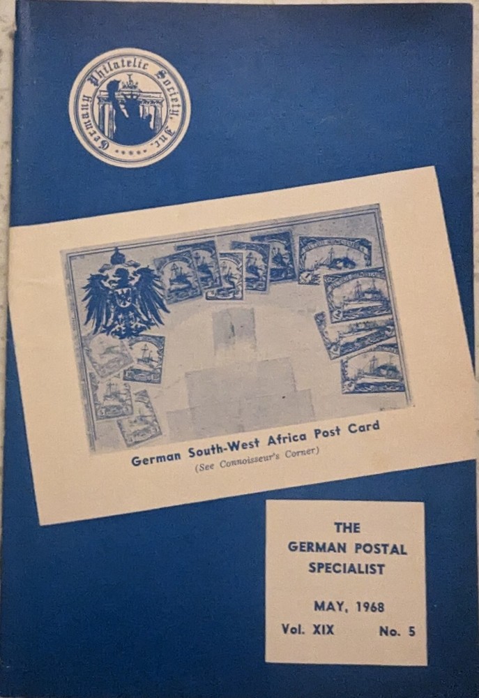 German Postal Specialist May 1968 Third Reich Military Mail Early Tabloids