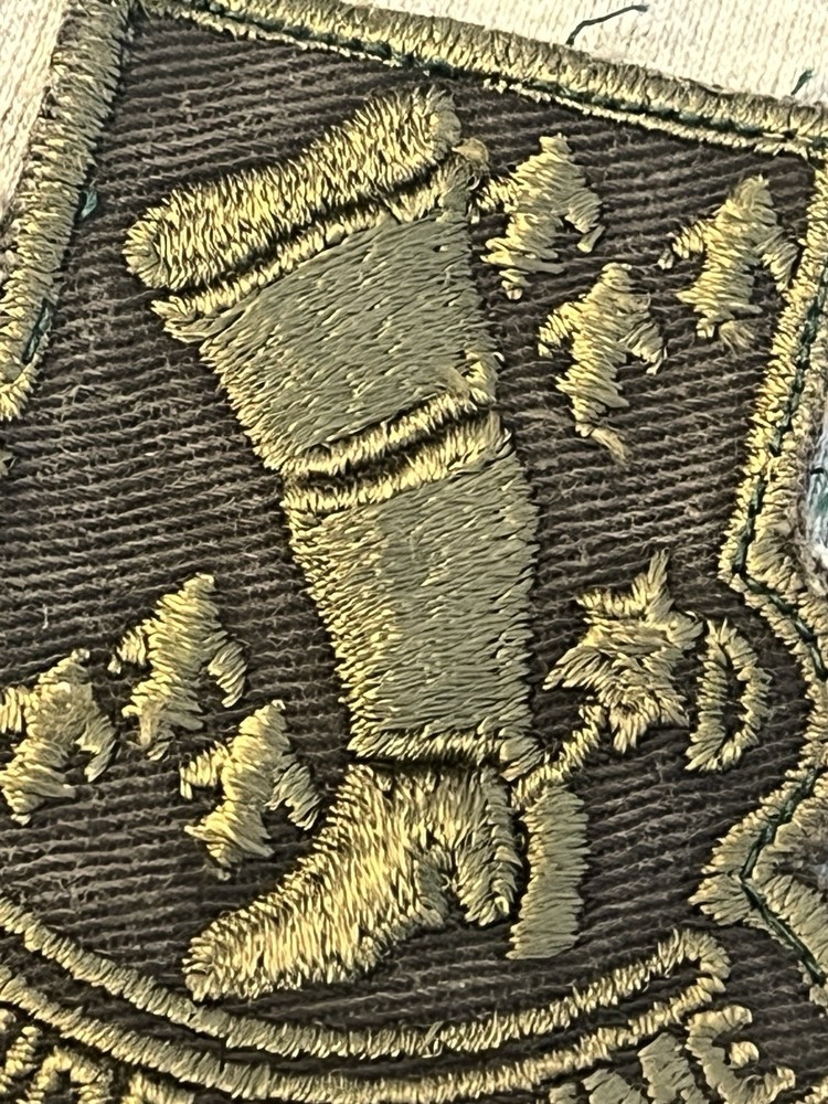 WWII US Army Service Battalion Patch RARE WW2