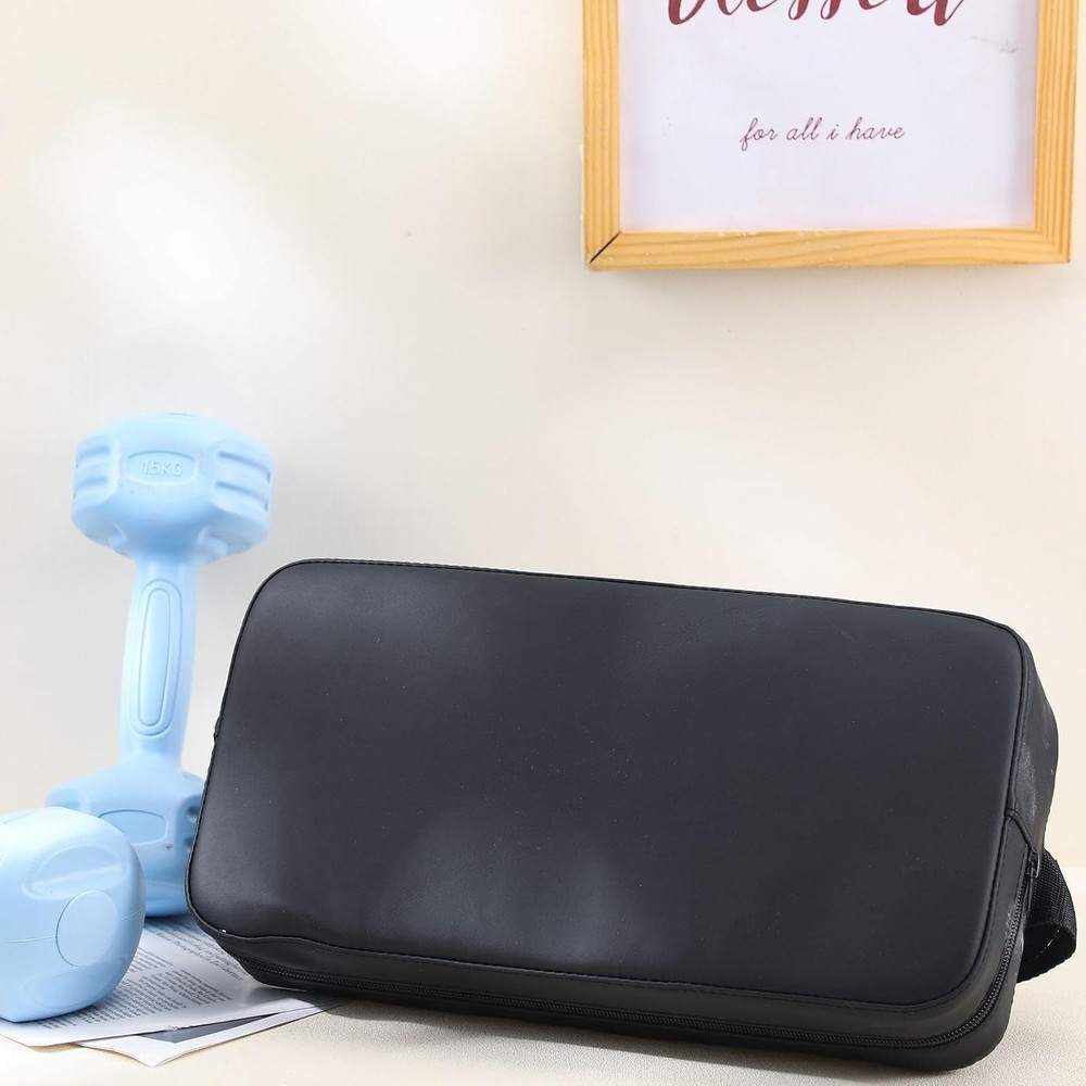 Compact PVC Leather Bench Press Pad - Enhanced Stability for Strength Training