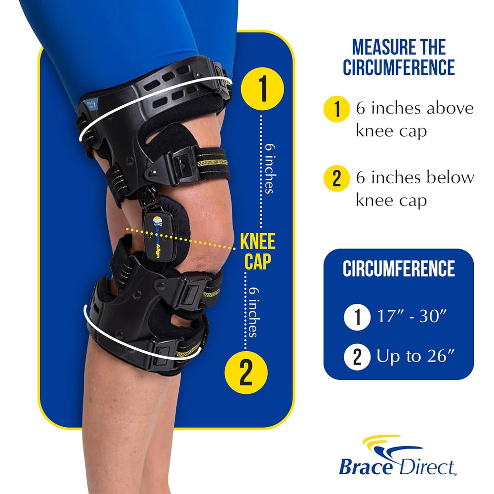OA ROM Unloader Knee Brace - Adjustable Offloading for Degenerative Joint Diseas