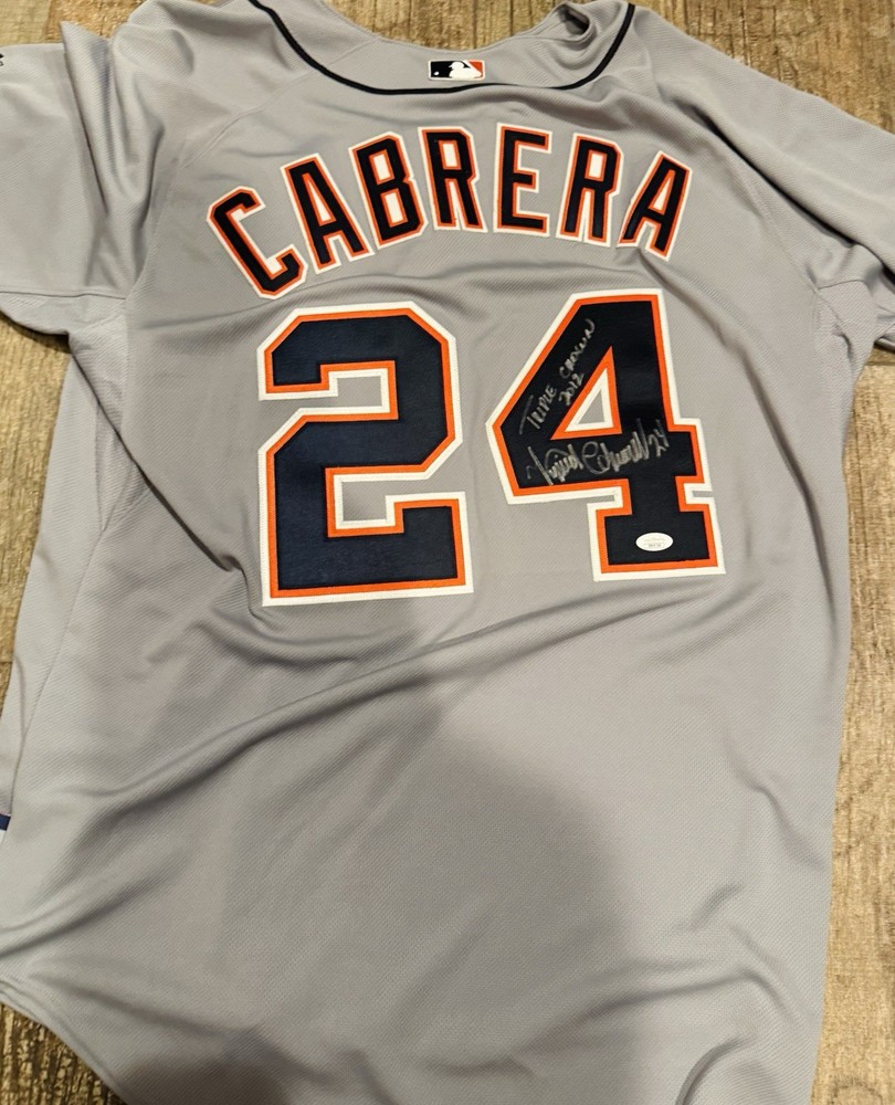 Miguel Cabrera Autographed Authentic Jersey
