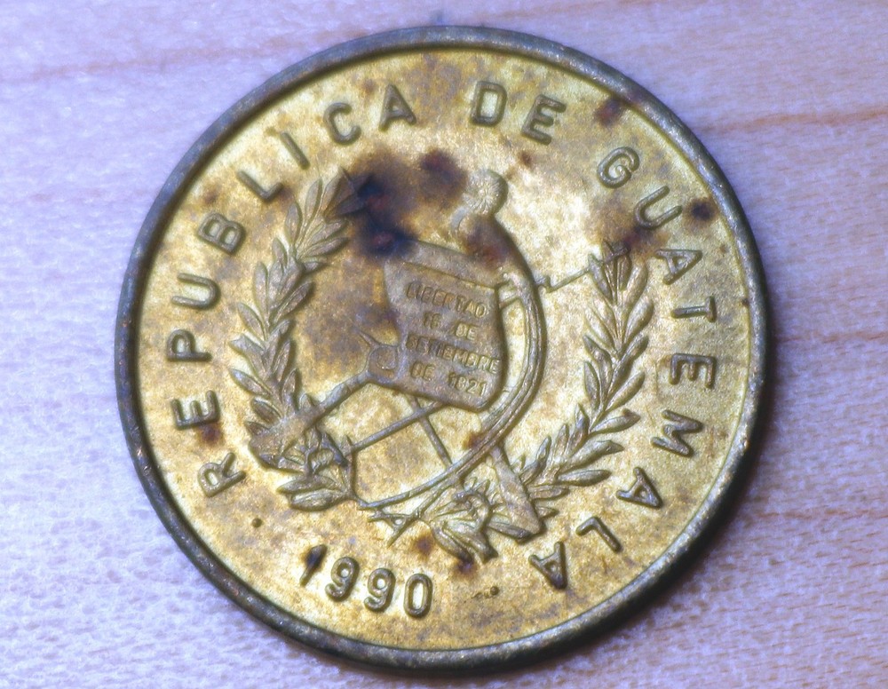 1990 Guatemala 1 Centavo