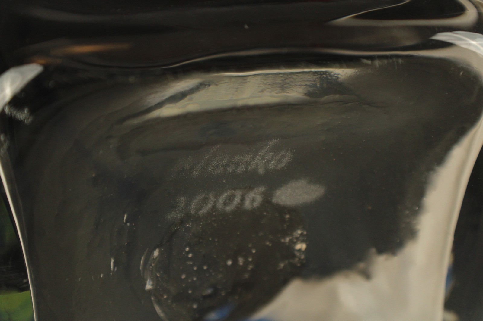 Vintage Tall Signed Blenko 2006 18 3/4"H x 4"W