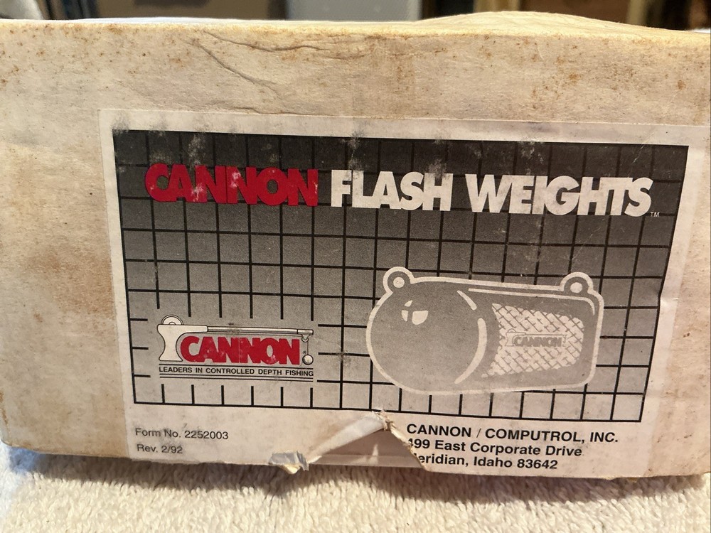 Cannon Flash Weight 10# Black