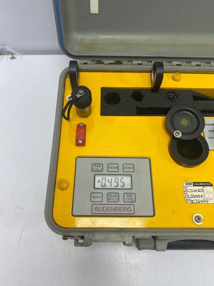 BUDENBERG E400 DIGITAL HYDRAULIC PRESSURE CALIBRATOR