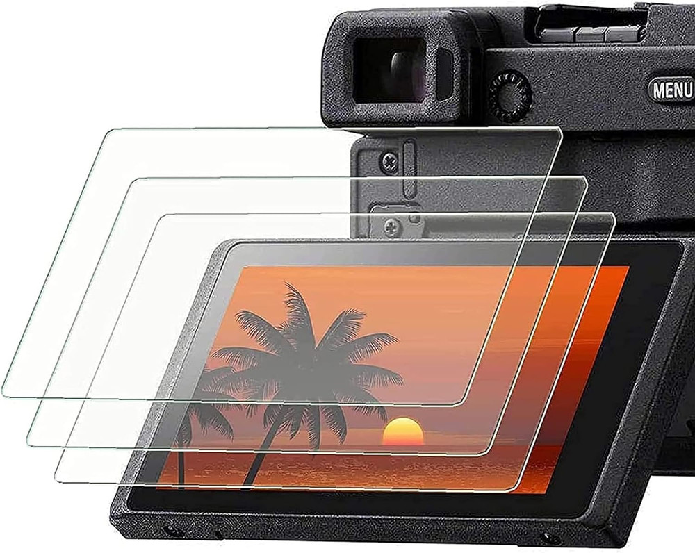 PCTC Screen Protector Compatible for Sony Alpha A6600, A6100, A6400, A6000, A630