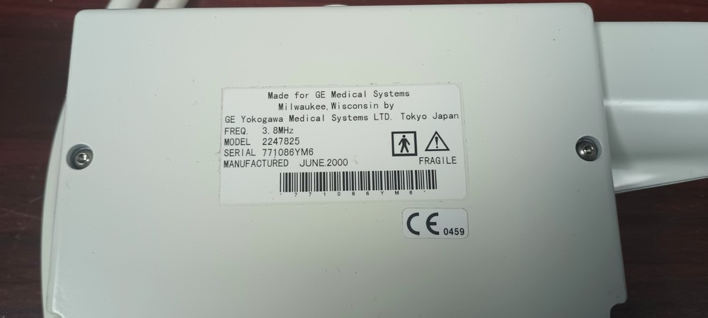 GE 3CB CONVEX ARRAY TRANSDUCER PROBE (P/N 2247825) #95