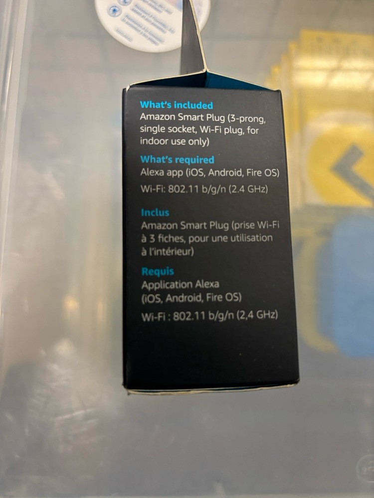 Amazon Smart Plug (Works W/Alexa) Sealed