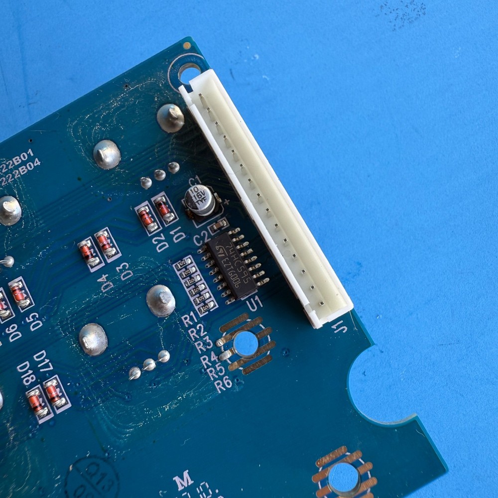 M-AUDIO AXIOM PRO 49 MIDI Controller OEM Part: Encoder Knob PCB Board & Pad