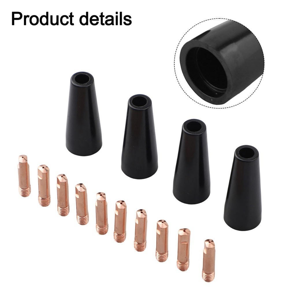 Robust For MIG Welding Components Gasless Tip Kit for Enhanced Efficiency
