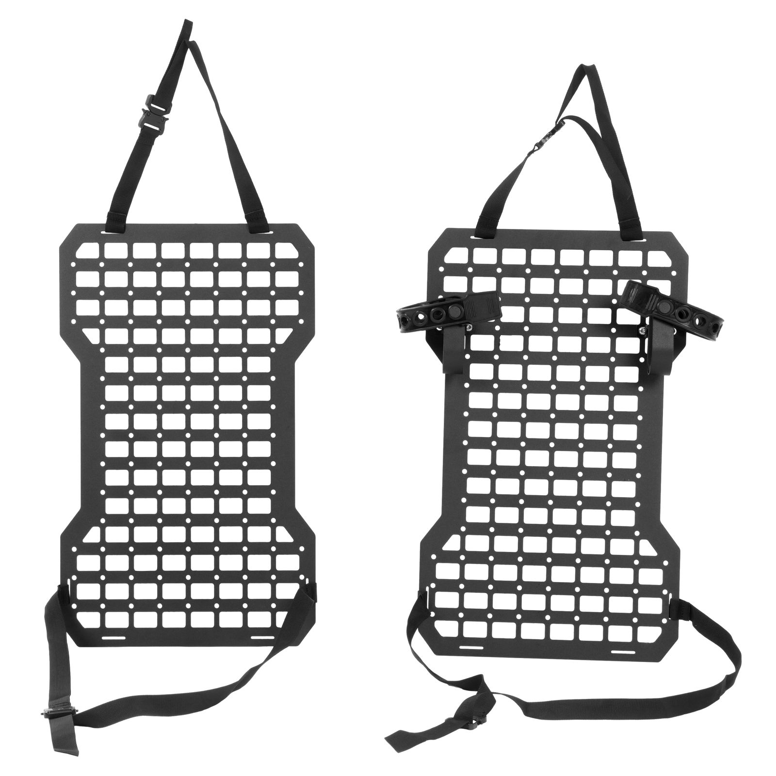 Versatile Tactical Rigid Molle Insert Panel For Car Seat Back Storage Gun Rack