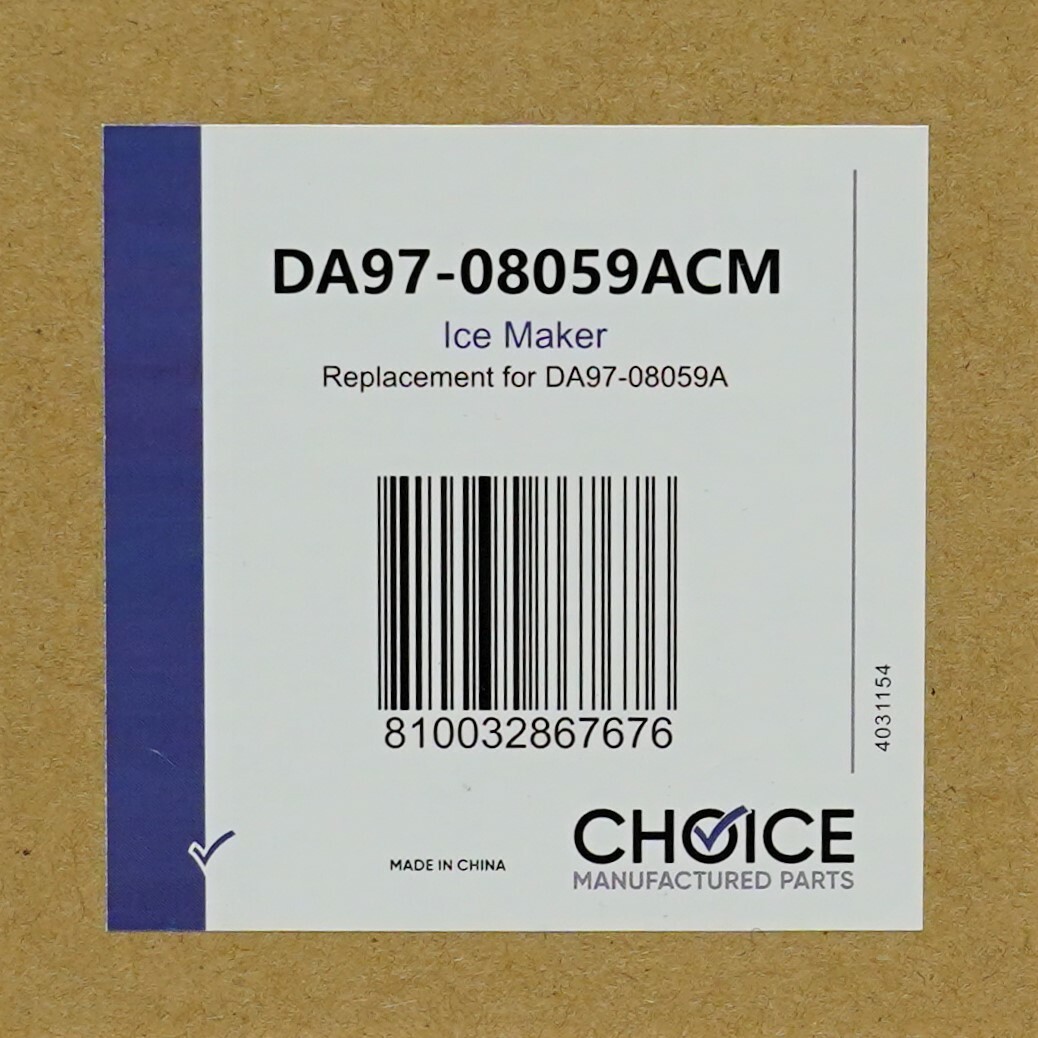 Choice Mfg DA97-08059A for Samsung Refrigerator Freezer Ice Maker Assembly