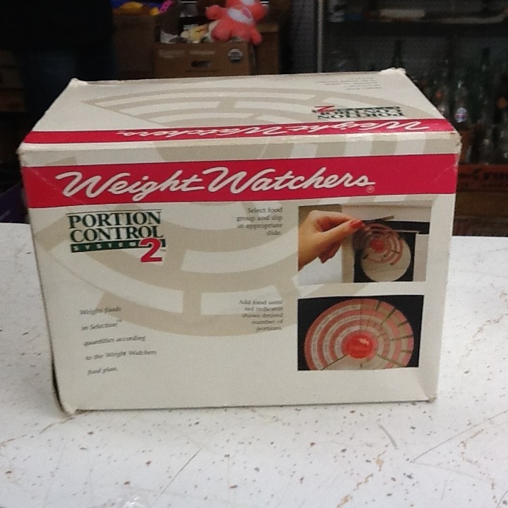 Vintage Weight Watchers Food Scale Plan Portion Control 2 System Program In Box