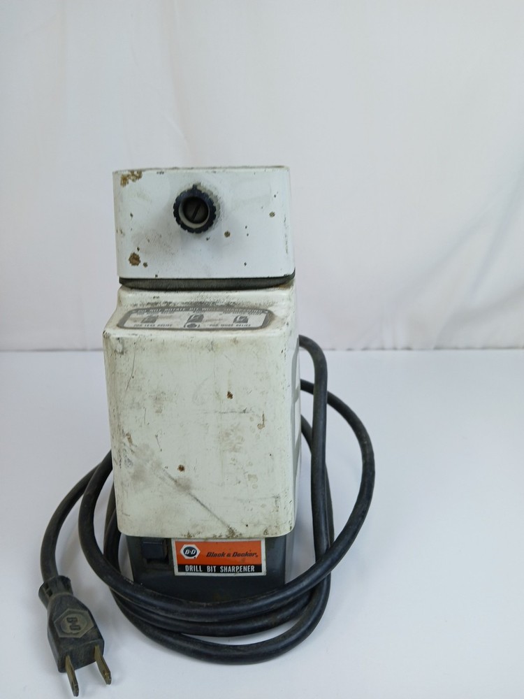 Black & Decker Drill Bit Sharpener, Vintage