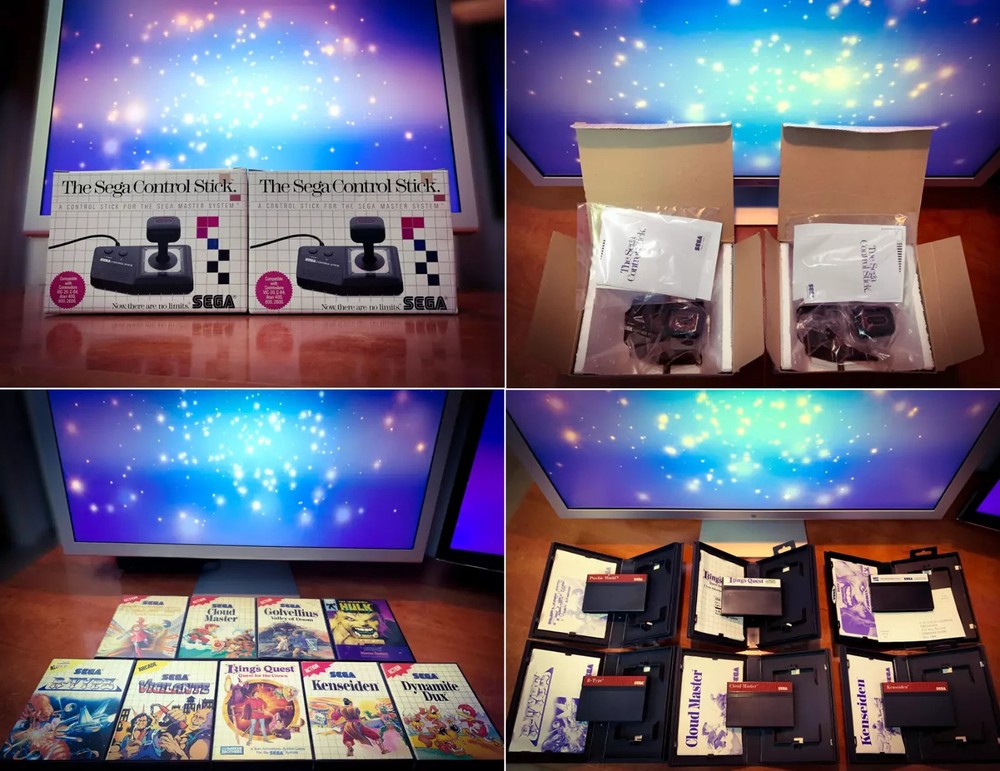 SEGA MASTER SYSTEM 💥RARE BUNDLE💥 Boxed Console & Games Accessories