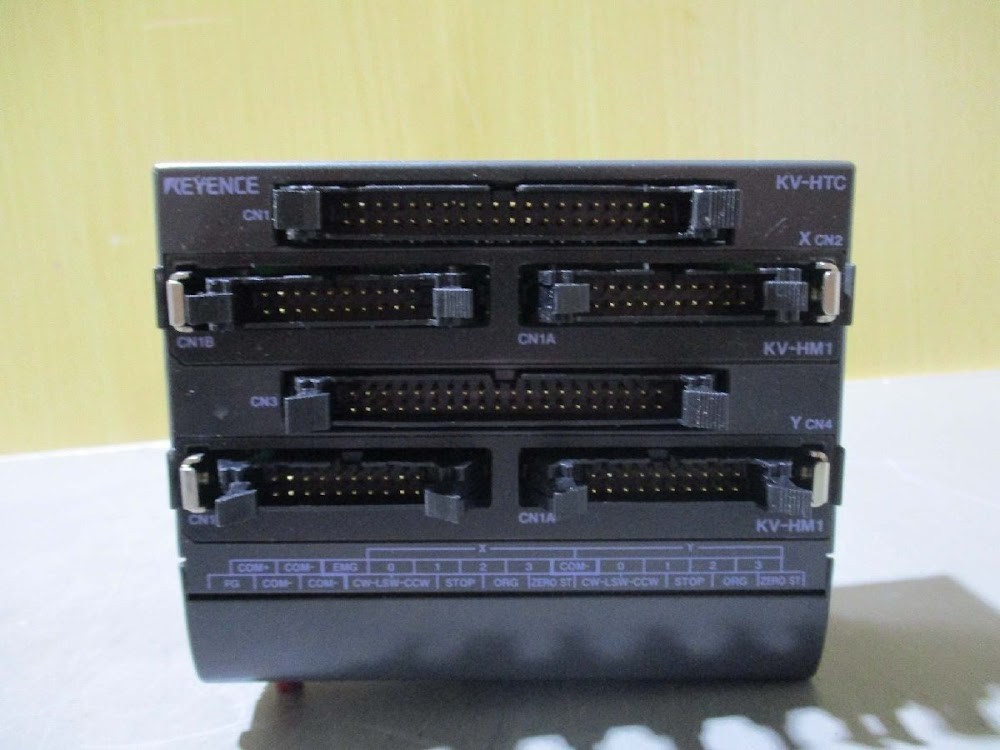 KEYENCE PLC KV-HTC & KV-HM1 Controller Module USED #3