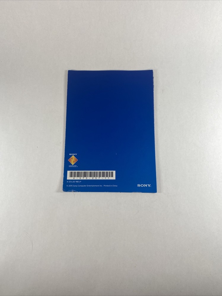 PlayStation 4 Safety Guide Sony *GOOD CONDITION*