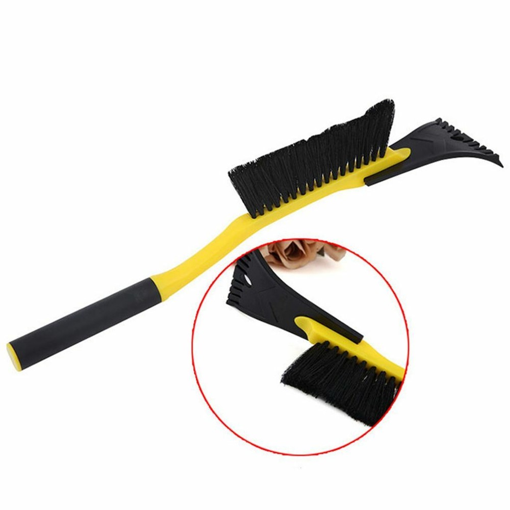 Car Windshield Multipurpose Long Handle Snow Removal with Brush Ice Scraper Tool
