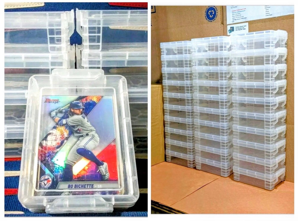 Card Storage Box Vaults (5-Pack Lot) NEW For Sleeved Trading Cards (Stackable)💥