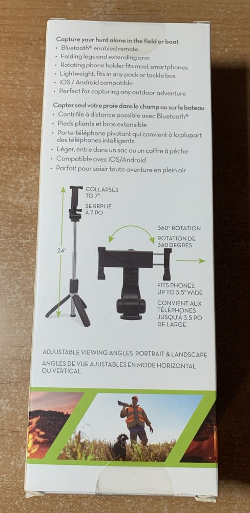 ProX Trophy Tripod Bluetooth Xventure Bracketron Remote Boxed