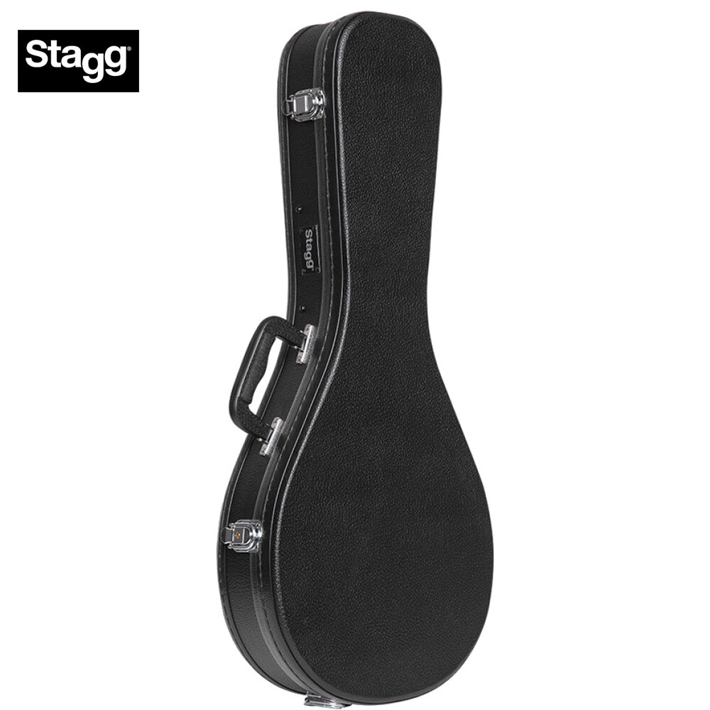 Stagg GCA-M Basic Series Hard Shell Case for Bluegrass Mandolin - Black