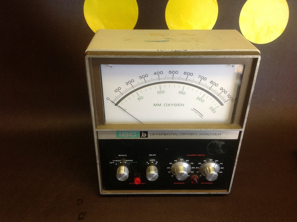 IBC 145-041 DIFFERENTIAL OXYGEN ANALYZER 6V MM OXYGEN $99