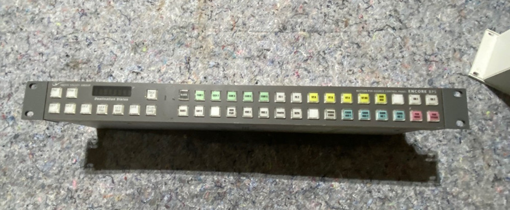 Grass Valley - Encore BPS Button Per Source Control Panel