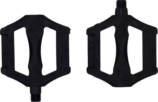 BICYCLE PEDALS BICYCLE PAIR PLASTIC E-BIKE 1/2" SPINDLE