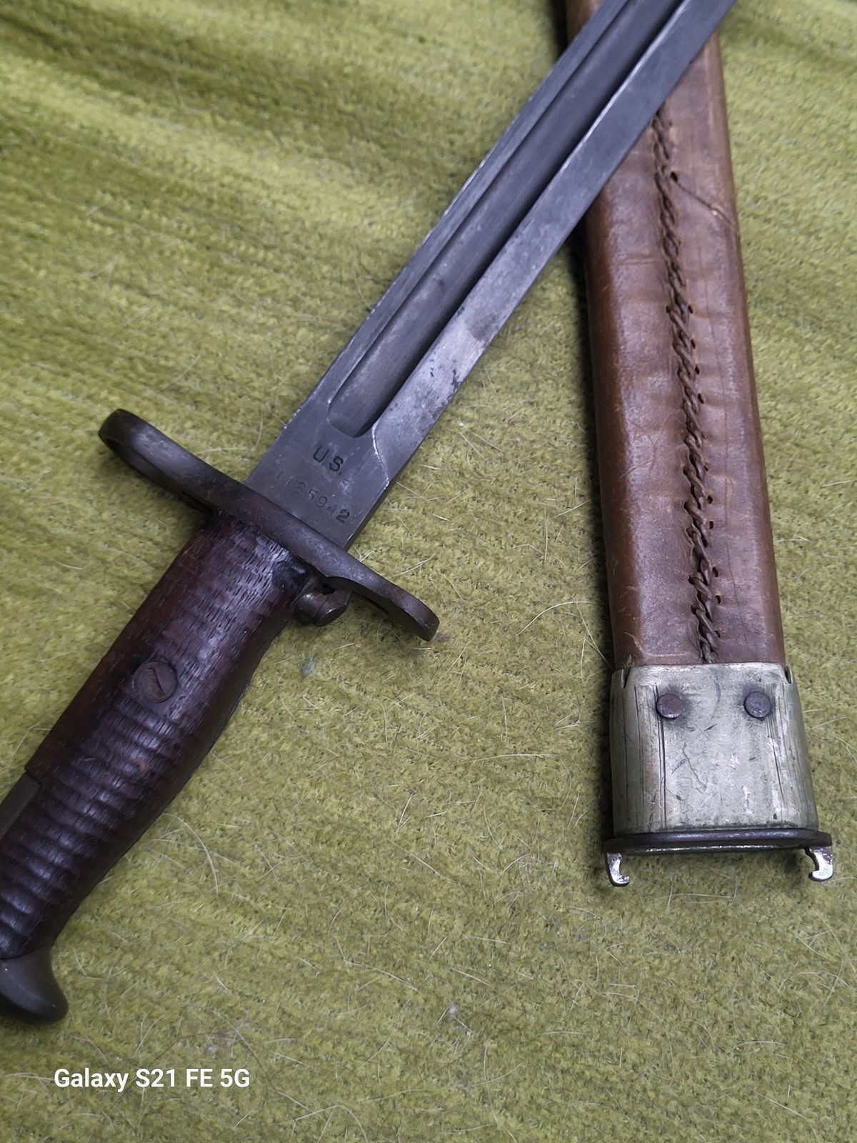 RARE 1903 Marine Nov 1926 Bluefield Nicaragua US 1905 BAYONET SCABBARD SA 1921