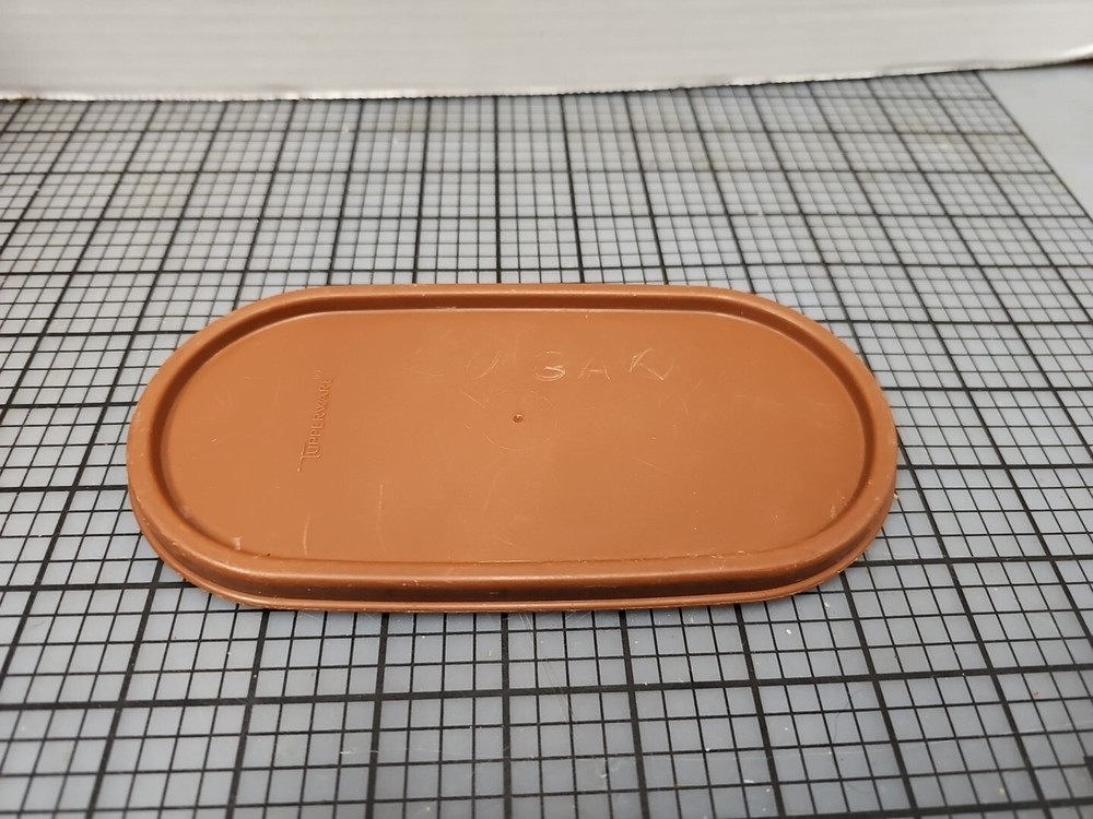 Vintage Tupperware #1616 Brown Lid Seal Replacement