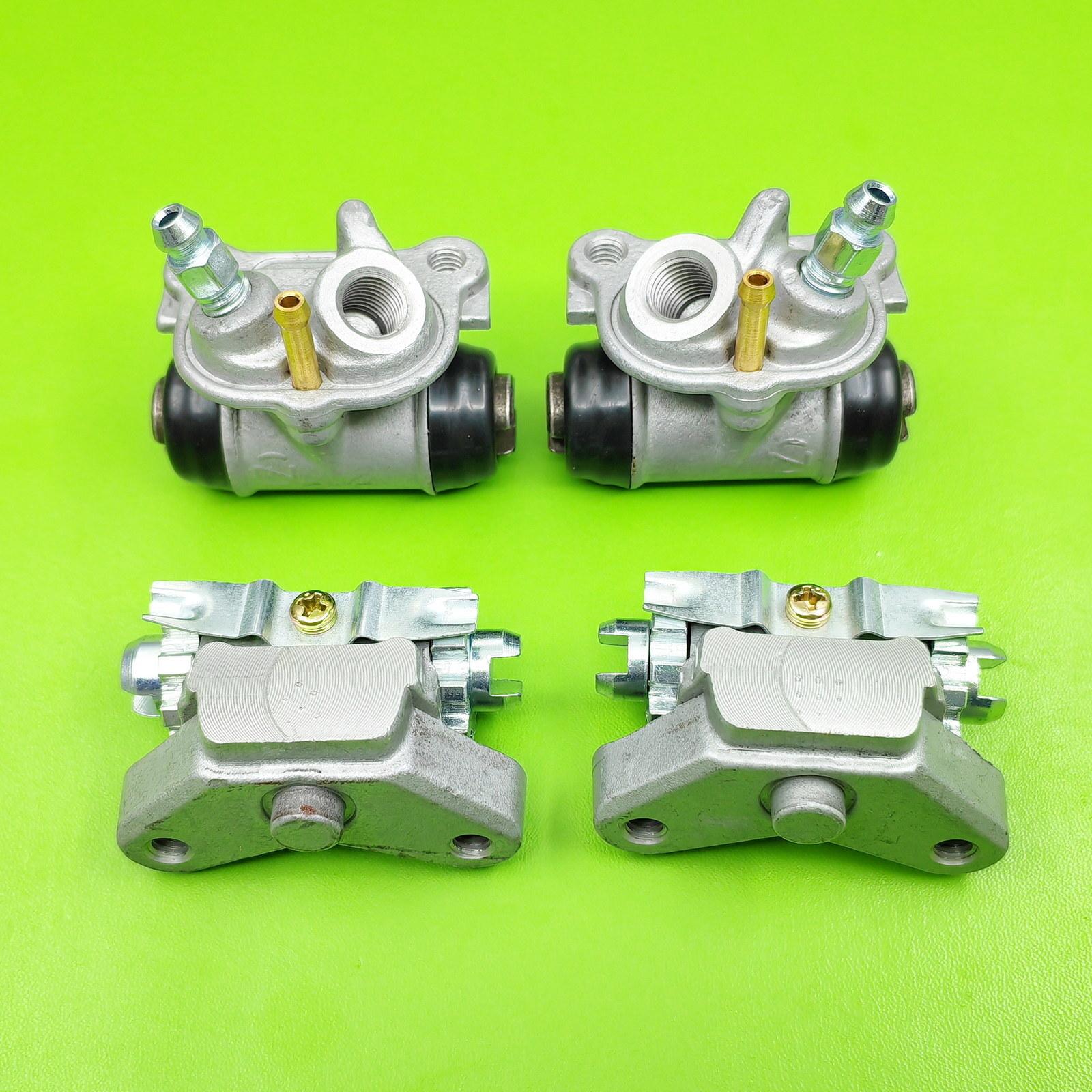 Front Brake Wheel Cylinder&Drum Adjuster for Honda FourTrax 300 TRX300 1993-2000