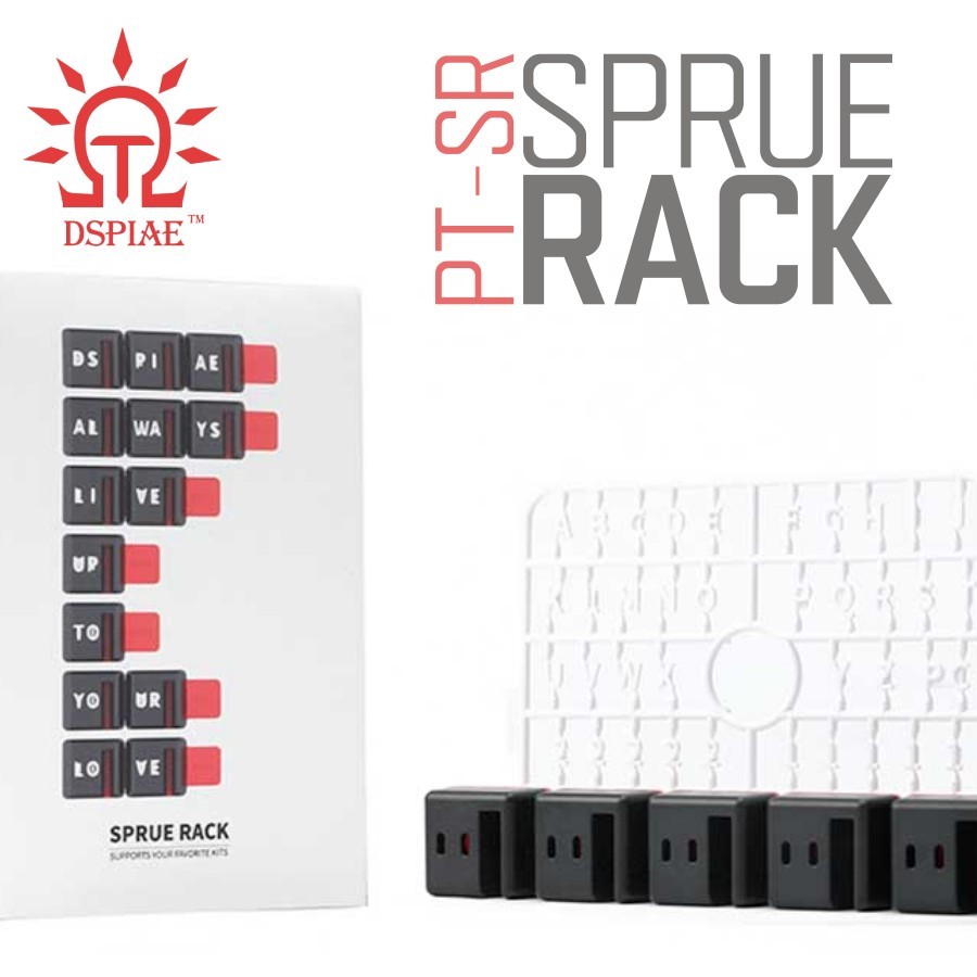 DSPIAE: Sprue Rack - PT-SR Modular Organization System