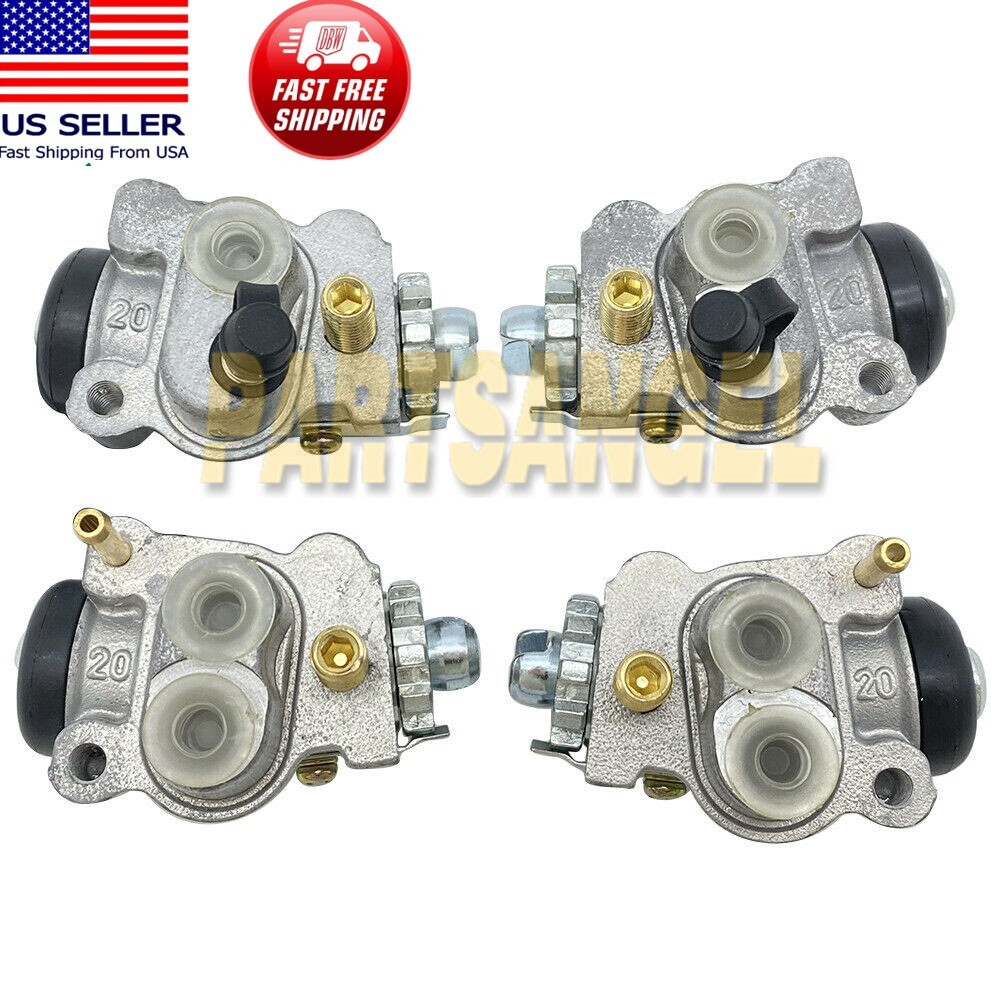 Front Brake Wheel Cylinders W/Shoes For Honda TRX350 Rancher 350