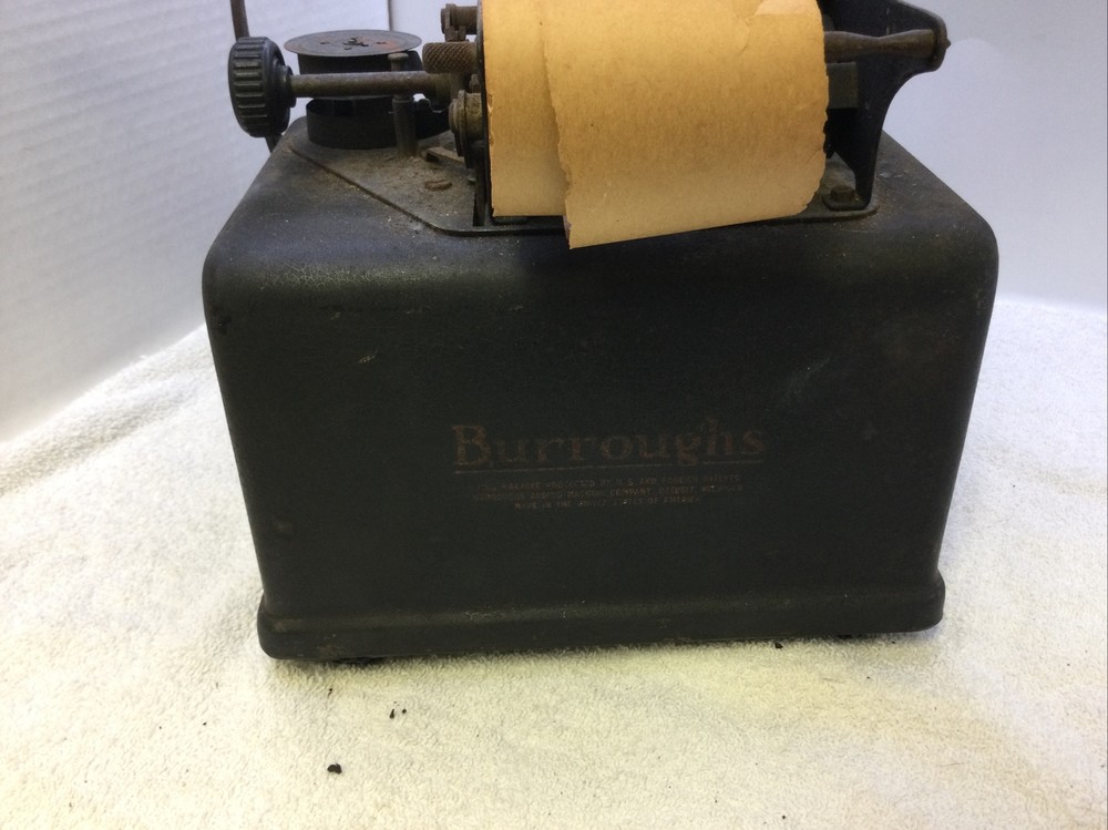 Burroughs Portable Adding Machine