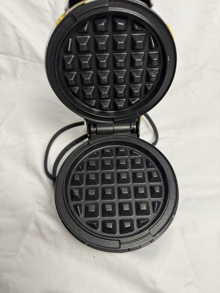 DASH Mini Waffle Maker 4” Waffle Mold Nonstick - Waffle Pattern Decorated
