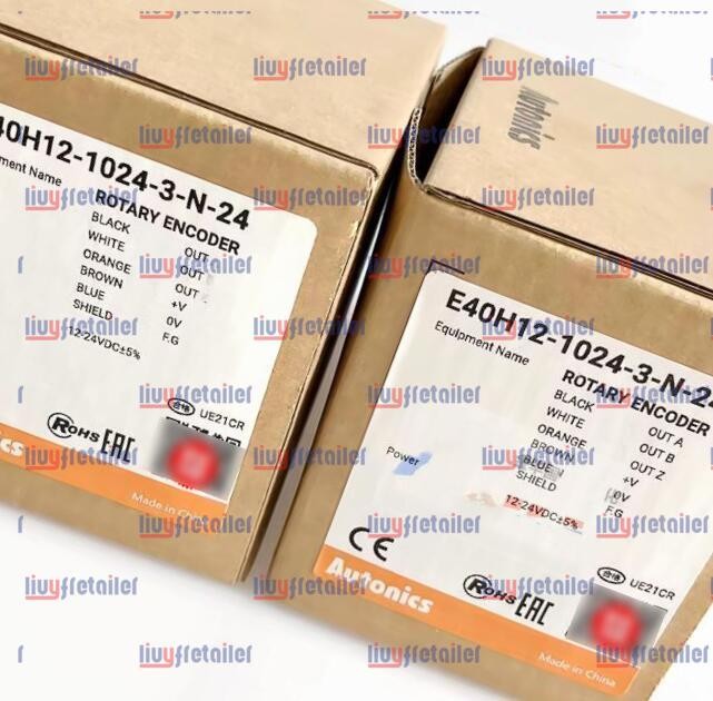1PC Autonics E40H12-1024-3-N-24 encoder new