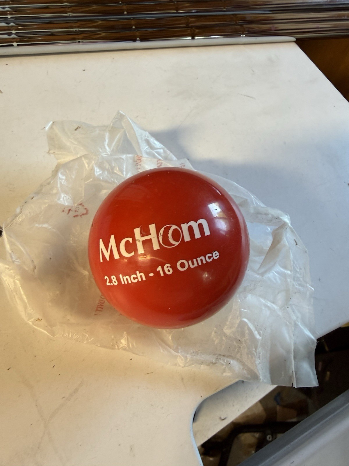 16oz McHom Baseball Training Plyo Ball