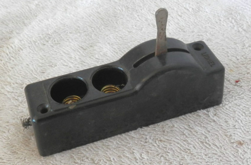 Vintage Black Lionel Automatic Switch Controller READ DESC