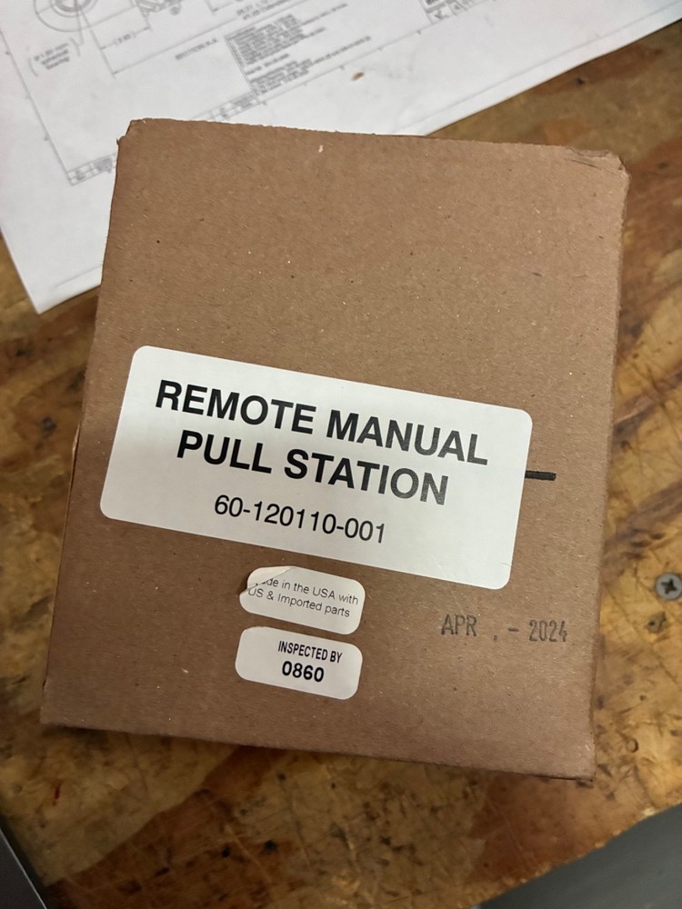 Badger fire alarm pull system