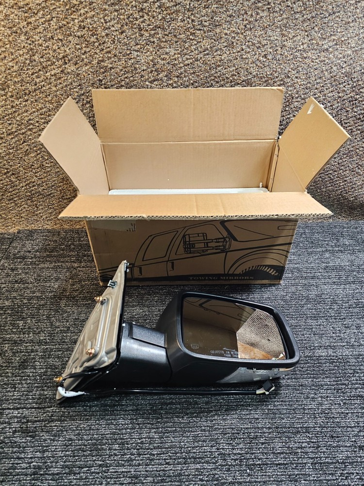 Passenger Side Towing Mirror 116501, Black