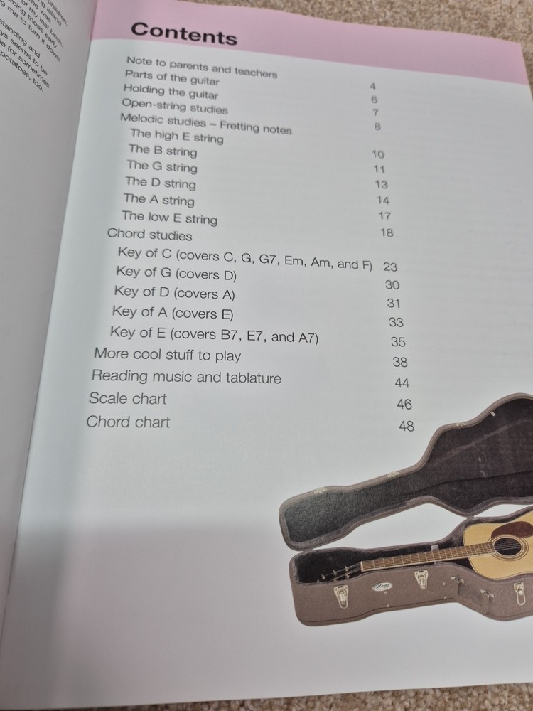 Starting Guitar by Matt Scharfglass includes CD Excellent