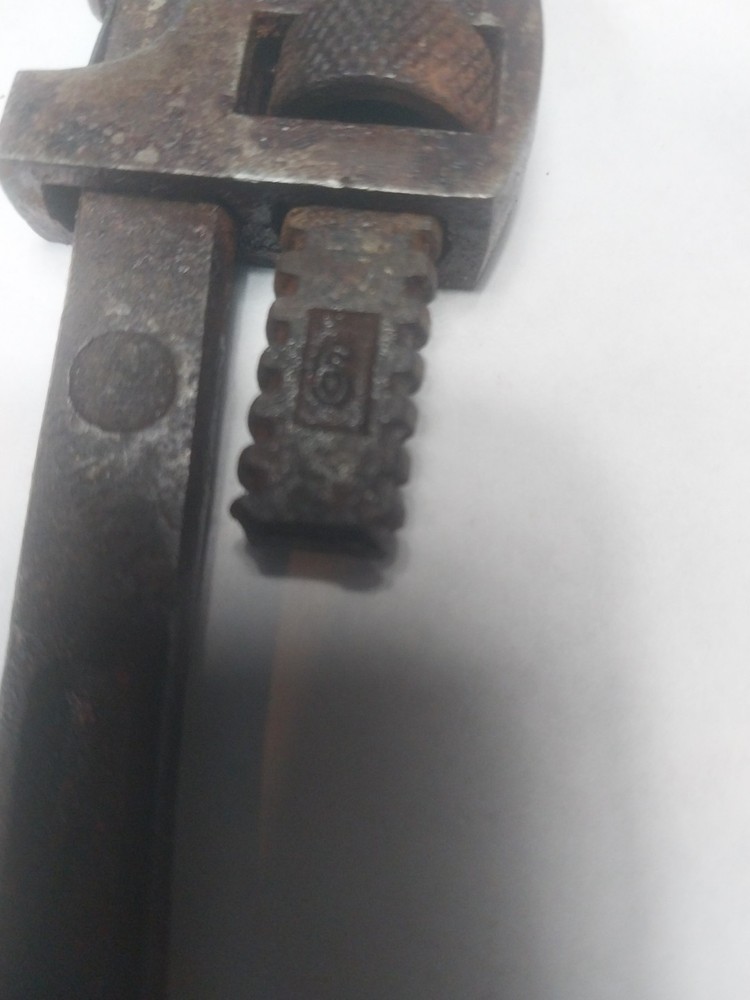 vintage 6" pipe wrench