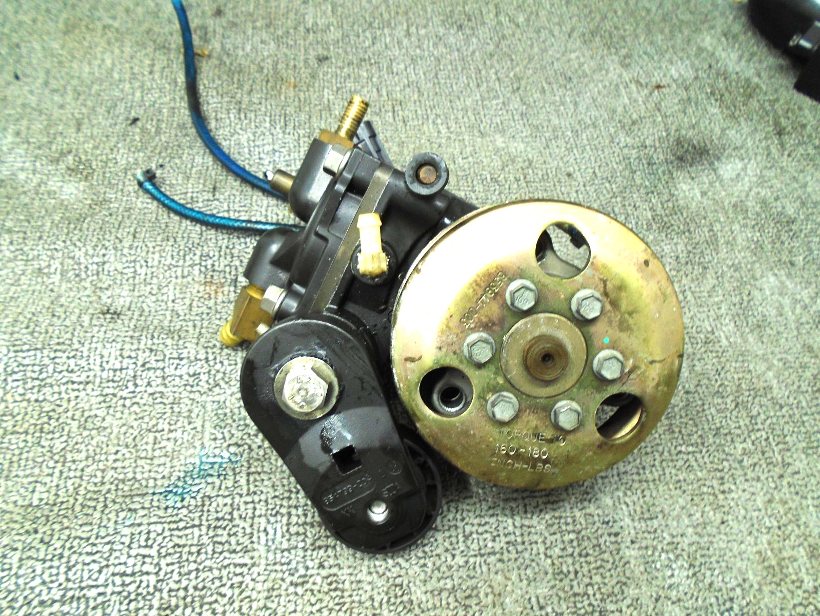 OEM AIR COMPRESSOR 854333T11 MERCURY OPTIMAX OUTBOARD MOTOR 75 90 115 HP PART