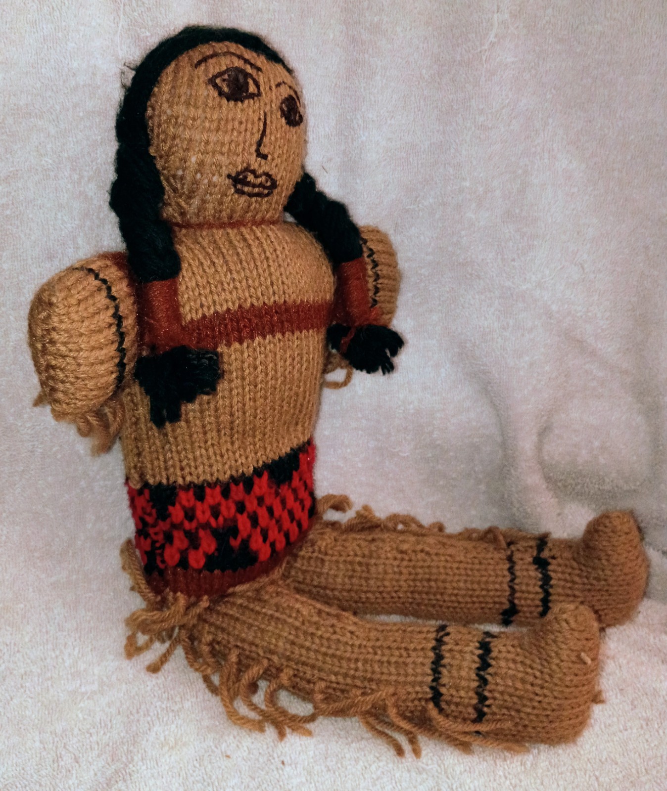 Wonderful Vintage British Columbia, Cowichan Tribe Doll First Nation