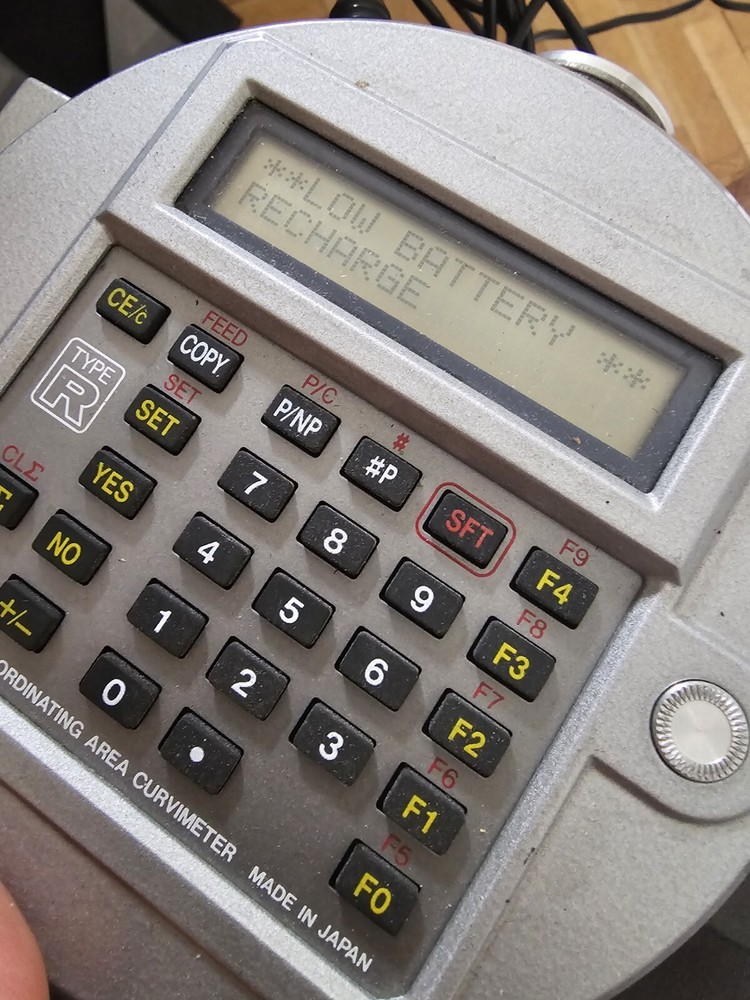 USHIKATA X-PLAN 360i COMPUTER COORDINATING AREA CURVIMETER