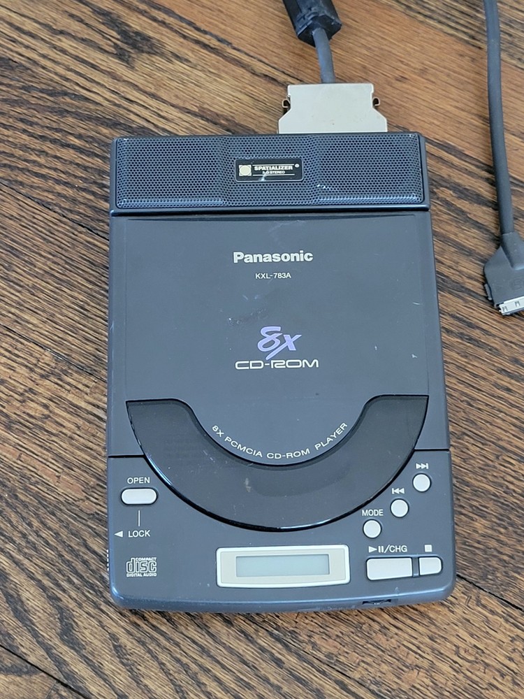 Panasonic KXL-783A Black Spatializer Speaker 8X CD ROM Player Unused READ